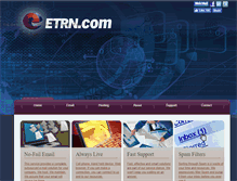Tablet Screenshot of etrn.com